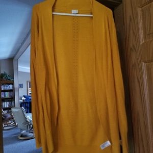 Yellow Cardigan